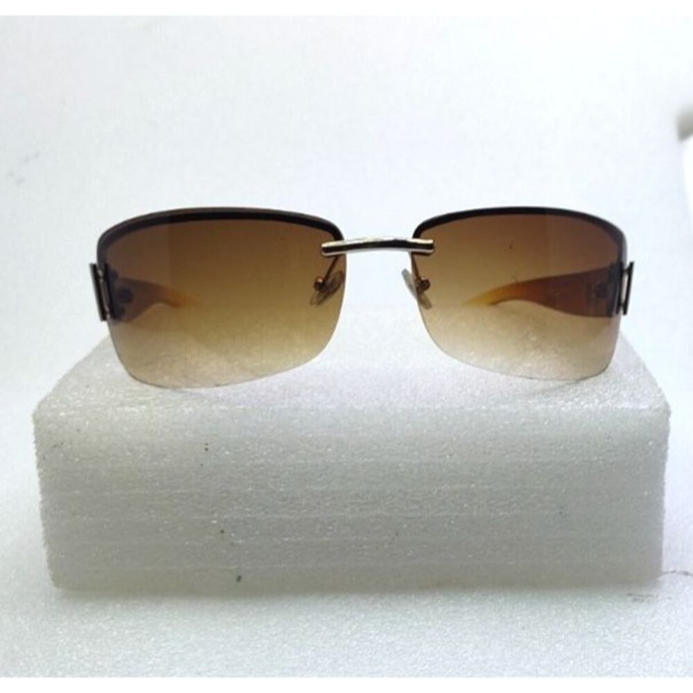 Tommy Hilfiger Bunny Sunglasses Womens Brown Gradient Wrap Frame